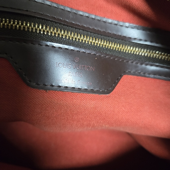 AUTHENTIC LOUIS VUITTON DAMIER EBENE CHELSEA SHOULDER BAG - Picture 8 of 14